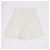 Fendi Off White Denim Shorts mit FF-Print und hoher Taille Roh - Ansicht 2