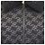 Fendi Black FF Denim Print & Detachable Shearling Collar Zip Jacket - view 4