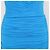 Autre Marque Alex Perry Blaues gerafftes trägerloses Midikleid - Ansicht 4
