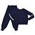 Autre Marque Olivia von Halle Set aus Pullover und Jogginghose aus Seiden-Kaschmir-Mischung in Navy Blue Marineblau