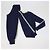 Autre Marque Olivia von Halle Set aus Pullover und Jogginghose aus Seiden-Kaschmir-Mischung in Navy Blue Marineblau - Ansicht 2