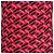Versace einteiliger Badeanzug aus rotem Jersey mit geometrischem Logo-Print - Ansicht 4