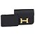 Hermès Cartera Constance Slim de piel Epsom negra Hermes Negro