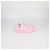 Sneakers basse Galaxia in pelle e nylon rosa Versace - vista 3