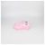 Sneakers basse Galaxia in pelle e nylon rosa Versace - vista 4