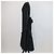 Autre Marque Abito Maxi Hilde con Maniche a Puff e Volant Brogger Black Nero - vista 2