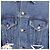 Proenza Schouler Blue Denim Drawstring PSWL Jacket - view 4