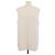 Autre Marque Chaleco de ganchillo en mezcla de algodón beige Soft Goat