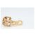 Bulgari Orecchini a cerchio Parentesi Bvlgari in oro rosa 18K e diamanti D'oro - vista 5