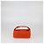 Hermès Orange Feu Canvas Small Bride-a-Brac Case Arancione - vista 3
