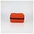 Hermès Orange Feu Canvas Small Bride-a-Brac Case Arancione - vista 4