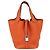 Hermès Borsa Hermes Picotin Lock 18 in pelle Orange Clemence Arancione