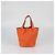 Hermès Borsa Hermes Picotin Lock 18 in pelle Orange Clemence Arancione - vista 3