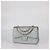 Chanel Jumbo Classic Double Flap Tasche aus Chevron-Leder in Metallic-Grau - Ansicht 2