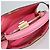 Bolsa Medium Peekaboo IseeU Fendi em couro rosa com corte a laser e bordados de renda - vista 6