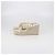 Sandali con zeppa Valentino Rockstud Torchon in rafia e pelle ivory Crudo - vista 4
