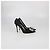 Décolleté Roger Vivier con cinturino a fiore in mesh nero e decorazioni - vista 3