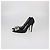 Décolleté Roger Vivier con cinturino a fiore in mesh nero e decorazioni - vista 4