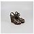Sandali wedge in tessuto leopardato marrone/beige Dolce & Gabbana - vista 2