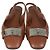 Hermès Décolleté slingback Innocente in pelle marrone scuro Hermes