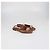 Hermès Décolleté slingback Innocente in pelle marrone scuro Hermes - vista 2