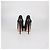 Décolleté platform in pelle nera Elisabetta Franchi Nero - vista 5
