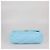 Borsa a patta Chanel Maxi 19 in pelle matelassé Light Blue Blu chiaro - vista 4