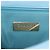 Borsa a patta Chanel Maxi 19 in pelle matelassé Light Blue Blu chiaro - vista 5