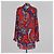 Camicia a maniche lunghe in seta stampata multicolore Mary Katrantzou - vista 3