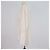 Blusa oversized de manga comprida em seda creme com bolso Anagram Loewe Cru - vista 2