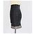 Minifalda Herve Leger Black/Grey Rayon Stretch Negro Dorado - vista 2