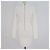 Vestido mini Balmain de punto jacquard blanco con detalles de botones - vista 3