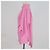 Camisa Balenciaga Swing Twisted Poplin BB Allover de algodón rosa - vista 2