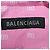 Camisa Balenciaga Swing Twisted Poplin BB Allover de algodón rosa - vista 5