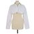 Top corto La Chemise Bahia en mezcla de algodón blanco Jacquemus