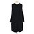 Autre Marque Vestido mini sin mangas de mezcla de tejidos McQ by Alexander McQueen Negro