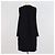 Autre Marque Vestido mini sin mangas de mezcla de tejidos McQ by Alexander McQueen Negro - vista 3