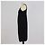Vestido mini sin mangas de seda negra By Malene Birger Negro - vista 2