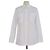 Camisa Prada de algodón blanco con botones frontales y cuello puntiagudo