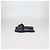 Tory Burch Ciabatte basse in pelle nera Double T Nero - vista 4