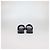 Tory Burch Ciabatte basse in pelle nera Double T Nero - vista 5