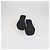 Tory Burch Ciabatte basse in pelle nera Double T Nero - vista 6
