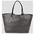 Borsa Tote Goyard Black Goyardine Coated Canvas Saint Louis GM - vista 2