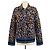 Christian Dior Multicolor Blend Wool Leopard Print Jacket Multiple colors