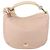 Jimmy Choo Borsa Hobo Small Sky Bangle in pelle beige testurizzata e pelle di serpente