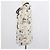 Dolce & Gabbana Top trasparente in seta D&G beige chiaro/nero con stampa a farfalla e dettaglio fiocco - vista 2