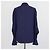 See by Chloé Camicia SeeByChloe Evening Blue in poliestere a quadri e maniche a sbuffo - vista 3