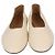 Ballerine Awar in pelle crema The Row Crudo