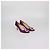 Décolleté Hangisi in raso viola Manolo Blahnik Porpora - vista 2