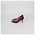 Décolleté Hangisi in raso viola Manolo Blahnik Porpora - vista 4